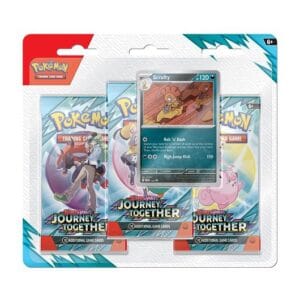 Pokémon Journey Together 3 Pack Blister Scrafty