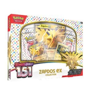 Pokémon 151 Zapdos EX Collection Box