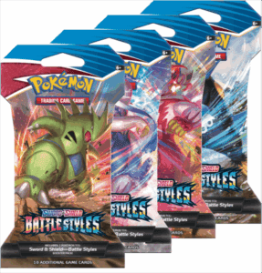 Pokémon Battle Styles Sleeved Booster Pack
