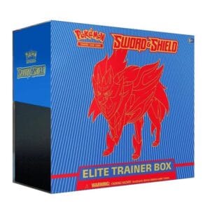 Pokémon Sword & Shield Base Set Elite Trainer Box Zamazenta