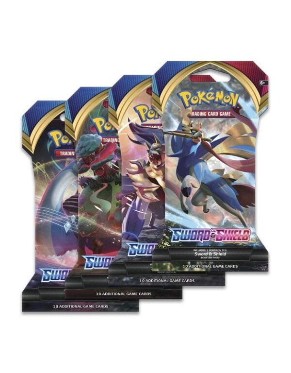 Sword & Shield Base Sleeved Booster Pack