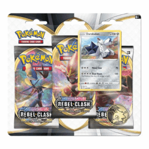 Pokémon Rebel Clash 3 Pack Blister Duraludon