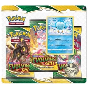 Pokémon Evolving Skies 3 Pack Blister Eiscue