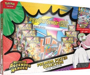 Pokémon Ascended Heroes Premium Poster Collection Box Mega Gardevoir ex